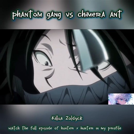 Phantom gang vs Chimera ant #hunterxhunter #anime #killuazoldyck #phantom #phantomtroupe | Killua Zoldyck