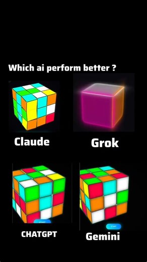 Build a centered 3D scene containing a fully functional Rubik’s Cube 🔥