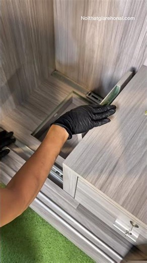 Hidden Compartment Built into a Closet #SecretStorage #SmartFurniture #HomeHacks #DIYProjects #ASMR