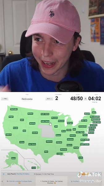 Identifying 50 US States in Geography Quiz Challenge