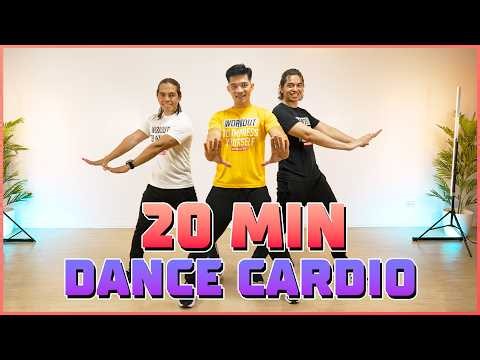 20 Mins Dance Workout | Full Body Cardio | Fat Burning Cardio | Beginner Friendly | FH#197