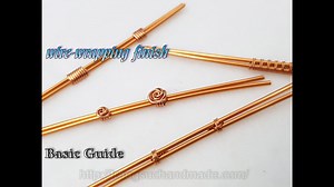 4 simple ways to wire-wrapping finish - Basic Guide 548