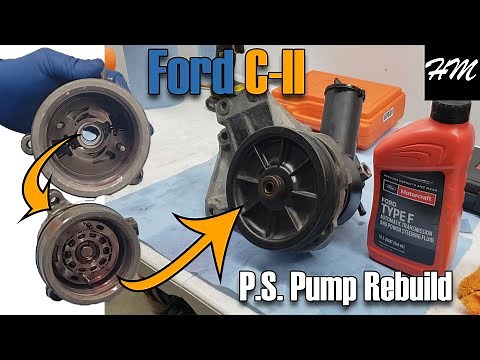 1978-2000 Ford C-II Power Steering Pump Rebuild