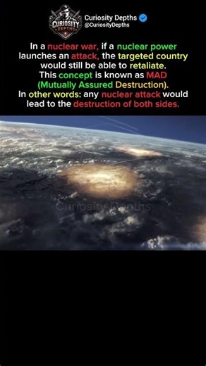 The Rule That Prevents Nuclear War #shorts