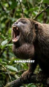 Howler Monkey's Voice Can Travel 5 Kilometres!