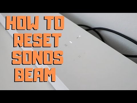 How To Reset Sonos Beam