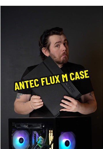 Small in size. Top of the food chain 🐍 The Antex Flux M is here with room for full ATX, six fans and stunning tempered glass. Available now at CCL. #pcgaming #pcbuild #custompc #gaming #fyp