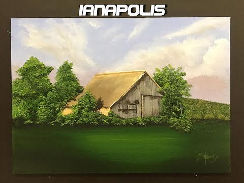 #199 How to paint an old barn "Beginners"