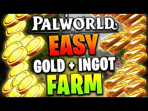 Palworld: EASY Gold Farm & Ingot Farm Guide (& Best Overpowered Pal Breeding EARLY Tips & Tricks)