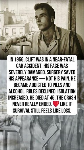 Montgomery Clift's Tragic Car Crash: How One Accident Destroyed His Life & Career