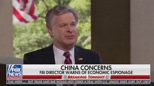 Christopher Wray: FBI has over 2,000 active investigations that trace back to Chinese government