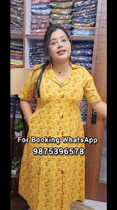 34K views · 576 reactions | Blazer Collar Aline Dress cum Kurta ✅️For Booking WhatsApp 9875396578 #pujocollection2025 #handblockajrakh #bagrubatik #ajrakhsuits #modalkurti #cottontopsforwomen #cottonsuitsets #bagruprint #BagruKurti #bagruhandblock #bagrutextiles #bagrusuits #alinegown #ALineKurti @topfans | Mondira's Boutique | Facebook