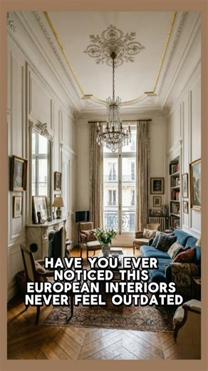 Why European Interiors Never Feel Outdated