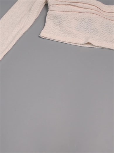 video, Women's Plain Cut Out Backless Crop T-shirt, Casual Scoop Neck Long Sleeve Top for Spring ...