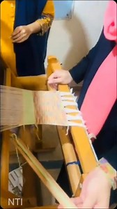 Explore the art of fabric weaving with this hands-on tutorial! Learn step-by-step techniques to create intricate patterns and bring your designs to life. Perfect for beginners and experts alike. Start weaving today! Hashtags: #WeavingTutorial #FabricArt #TextileDesign #CreativeCrafts #HandmadeArt #DIYWeaving #ArtInProcess #TextileCreativity #WeavingPatterns #ArtisticSkills | National Textile Institute (NTI) | Facebook