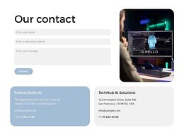 AI Innovation Challenge - Template by Nicepage