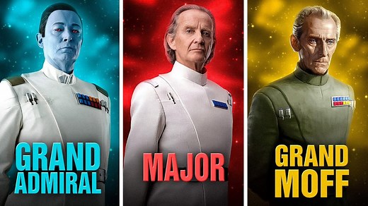 From ensign to grand moff: Imperial rank guide
