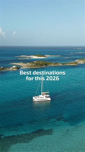 ✨ Looking ahead to 2026… these are the destinations already calling our name. Some places never go out of style. Others feel like a once-in-a-lifetime adventure. These five? They deliver every time. 🇻🇬 BVI — Still the gold standard for easy, stress-free sailing. Short hops, iconic anchorages, and that laid-back Caribbean rhythm we love. 🇧🇸 Bahamas — Crystal-clear shallows, wild beauty, and endless space to explore. Perfect for barefoot luxury and adventure days. 🇬🇷 Greece — History, cultur