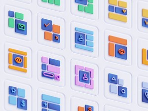 Clearbit Icon Branding Design iconography icons pack flat vector