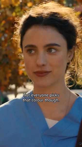 all true love starts with a meet cute #LoveOfYourLife #MargaretQualley #GabrielBasso #WhatToWatch