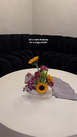 Create Beautiful Ikebana Arrangements for a Yoga Studio