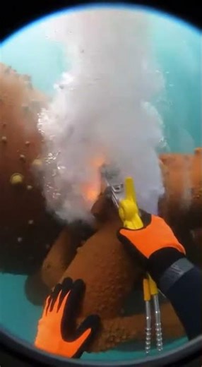 90ft Underwater Pipeline Repair POV | Deep Sea Saturation Diver