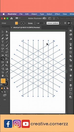 Shape Builder Tool Logo Design in Adobe illustrator