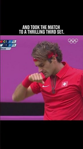 An epic Olympic battle at Wimbledon! 👀