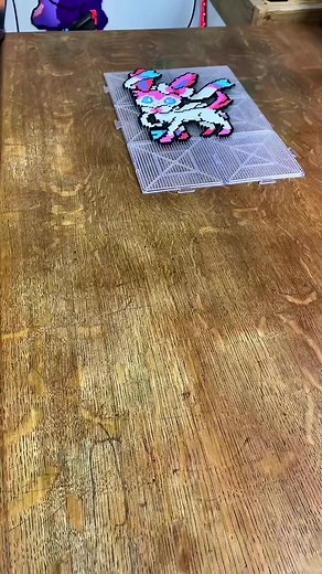 9.4K views · 341 reactions | Its sylveon perler time! Lets wrap up...