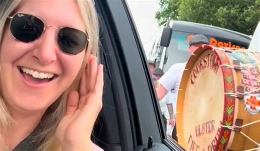 American tourist who mistook Orange Order march for 'Irish parade' breaks silence