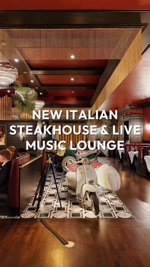 NEW UPSCALE ITALIAN STEAKHOUSE & MUSIC LOUNGE HAS OPENED IN ADDISON! From the owners of @lastelladallas comes a second spot with a new concept involving music, steak and a lot of extravagant dishes served tableside…say hello to La Stella Steakhouse! A SECOND LOCATION In this new location, the modern floor-to-ceiling windows are swapped for a steakhouse atmosphere with a dark interior, marble detailing and red walls, “uniting Italian heritage, old Hollywood glamour and the vibrant spirit of North