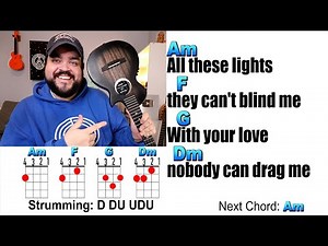 DRAG ME DOWN - One Direction (Ukulele Play Along with Chords and Lyrics)