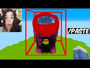 I Secretly Cheated Using An Auto Building Mod in Minecraft