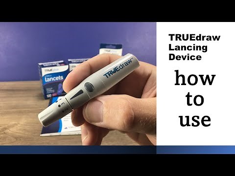 TRUEdraw lancing device | Instructions how to use