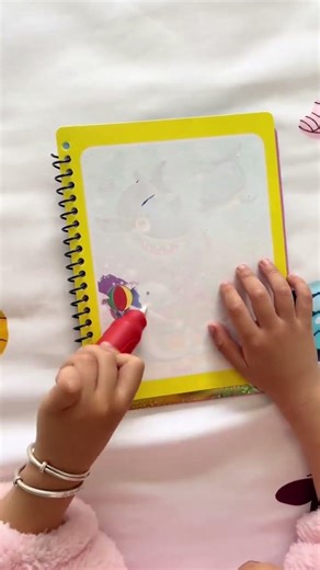 Baby Water Painting Book for Fun Learning and Mess-Free Play#babylearning #babygrowth