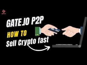How to Sell Crypto on Gate.io P2P | Best options