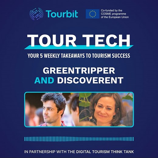🧐 Want to learn how digitalisation can support sustainable travel? 🔊 Listen to episode three of Tour Tech: Your 5 Weekly Takeaways to Tourism Success, "The Power of Transparency in Sustainable Tourism", where Anne Robertz, Director of GREENTRIPPER, and Maxime Mertens, Co-Founder at DiscoveRent talk about the importance of being open about tourism's carbon footprint. Anne and Maxime discuss: 💚 The growing awareness of sustainability among consumers 📊 How to display verified sustainability met