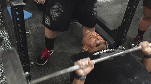 Mada's eye-opening bench press at the WWE Performance Center Combine