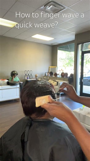 How to finger wave a 27 piece quick weave