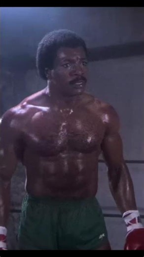 "THERE IS NO TOMORROW"Said by:- Apollo creed (played by Carl Weathers) from the movie Rocky#shorts