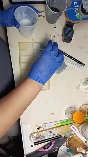 #creatorsearchinsights custom resin dominoes.