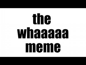 the whaaaa meme