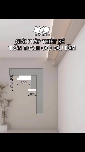 Giải pháp làm trần thạch cao dấu dầm hay #sketchUp #sketchuptip #Sketchuptutorial #Vray #Vantage #Enscape #Modeling #render#phanthucsketchup #phanthuc #suedu | Phan Thức SketchUp