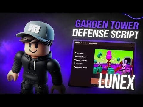 Garden Tower Defense Script – Auto Wave Clear, Farm Boost & Unlocks
