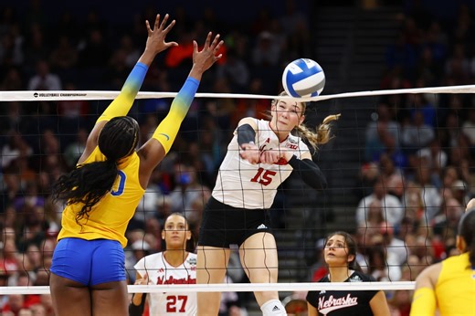 'There was so much pressure on us' - Andi Jackson gets real on Nebraska volleyball team losing set amid competitve game against UCLA Bruins