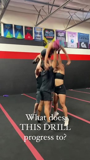 Top Women's Cheerleading Drill: Building Stunt Skills
