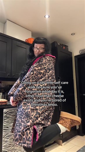 Essential Winter Walk Gear: Leopard Dry Robe Review