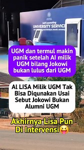 AI milik UGM bilang Jokowi bukan lulus dari UGM 😝🤣 #update | Ibnu Abdilla