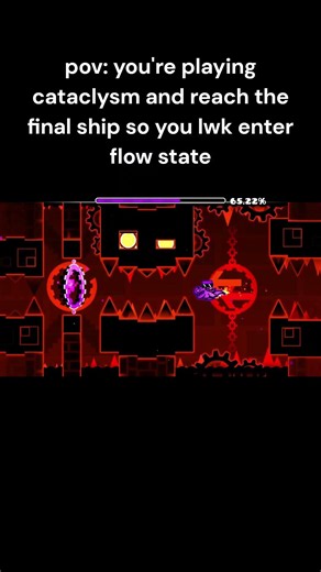 the dual ship is the worst fr #gd #geometrydash #cataclysm