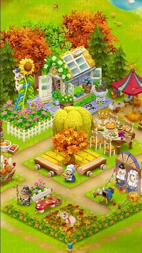Thanksgiving design Festival ideas in Hay Day #hayday